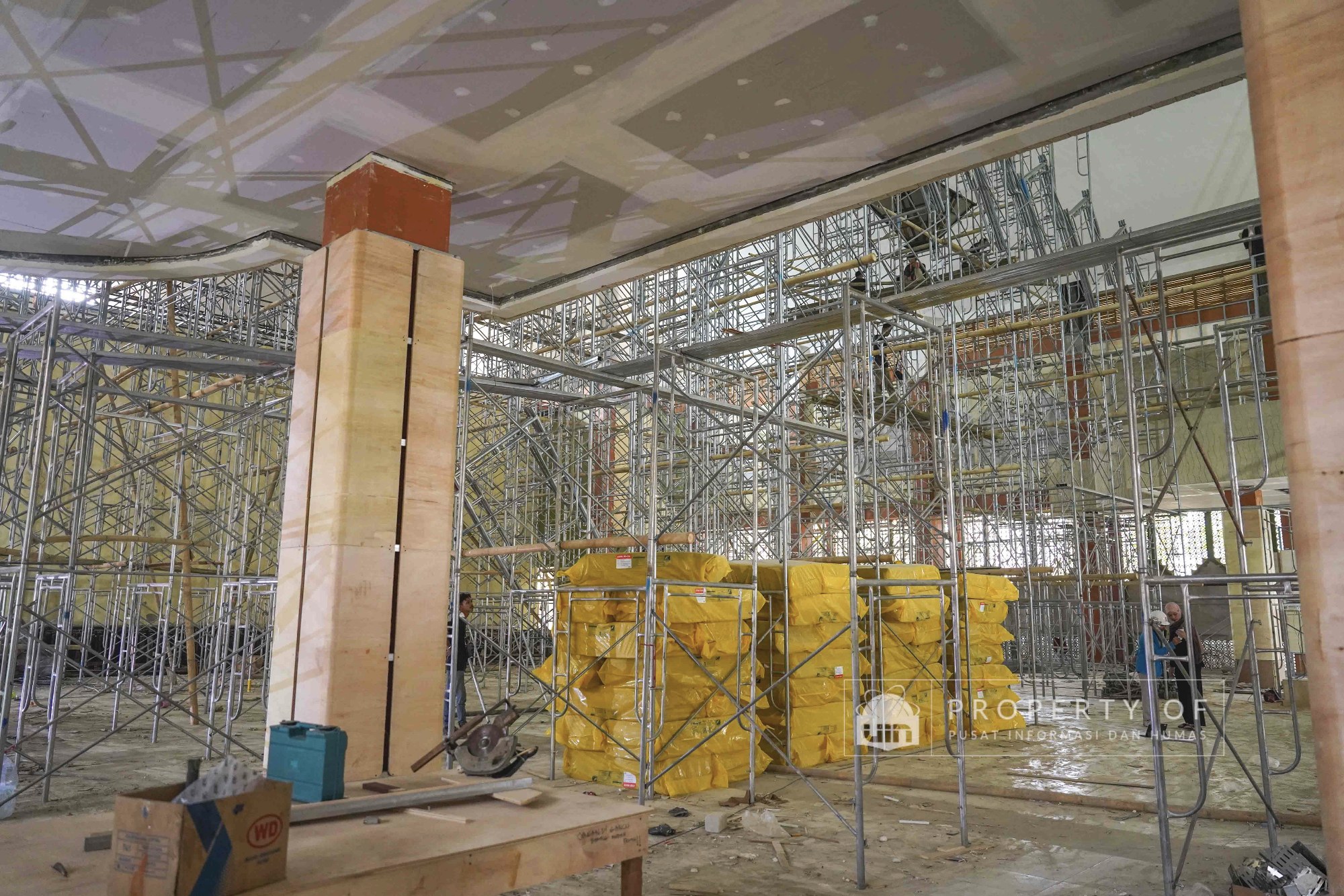 Dokumentasi Dokumentasi Progres Renovasi Auditorium Harun Nasution Foto 20