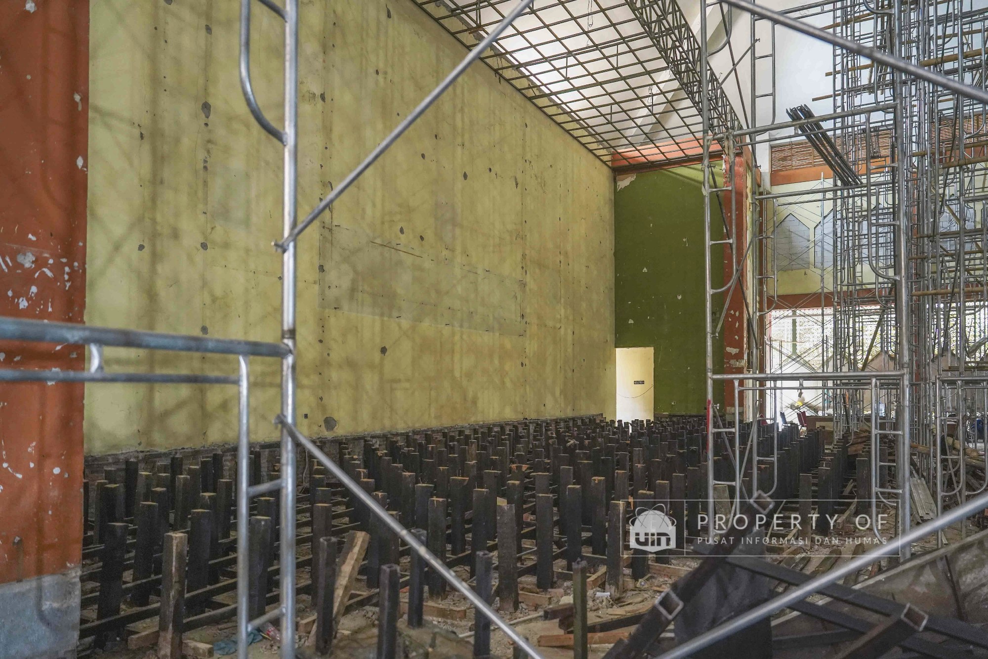 Dokumentasi Dokumentasi Progres Renovasi Auditorium Harun Nasution Foto 22