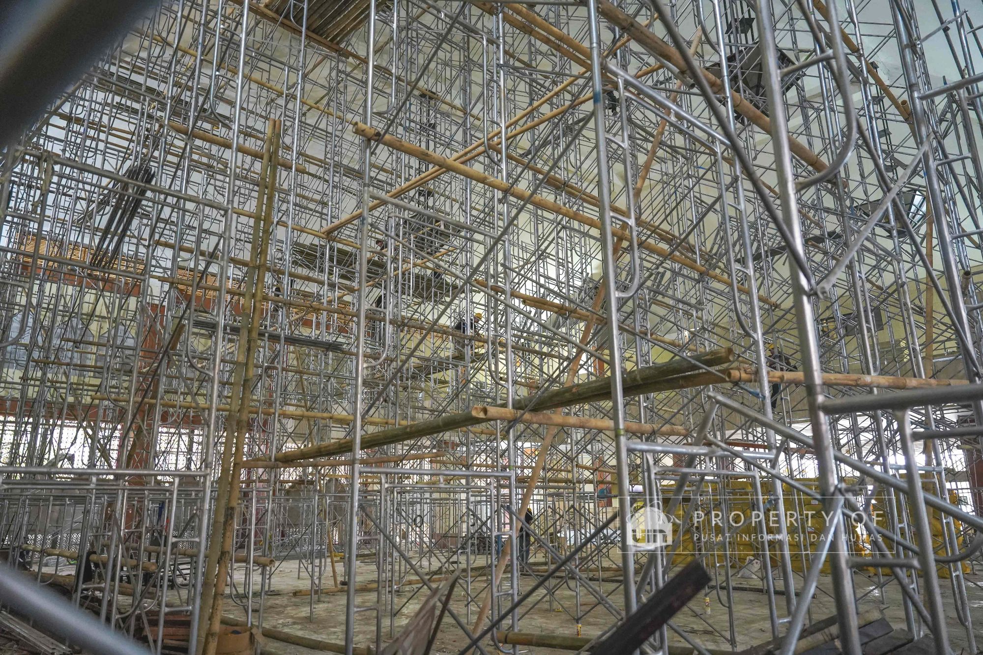 Dokumentasi Dokumentasi Progres Renovasi Auditorium Harun Nasution Foto 4