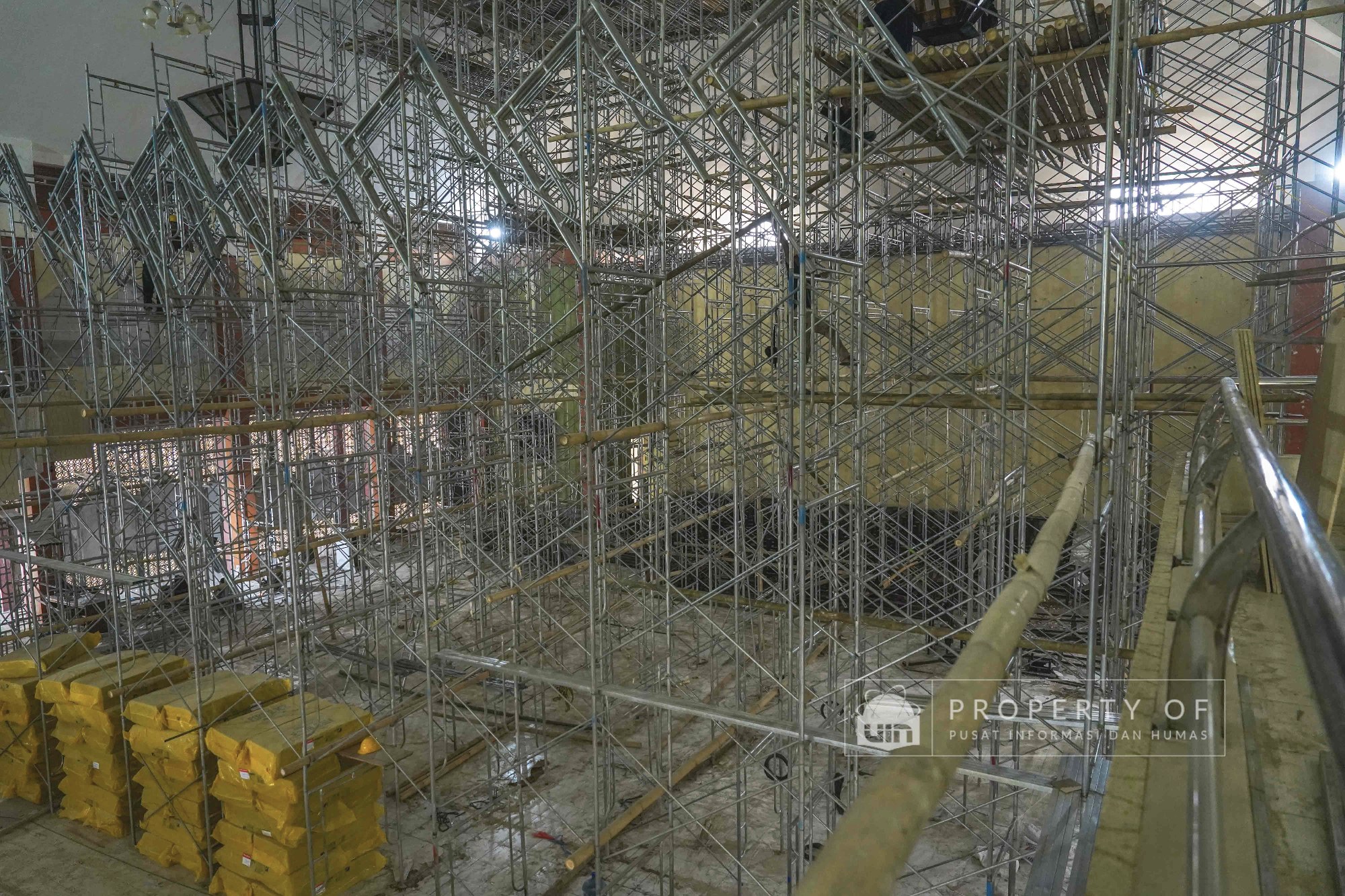 Dokumentasi Dokumentasi Progres Renovasi Auditorium Harun Nasution Foto 7
