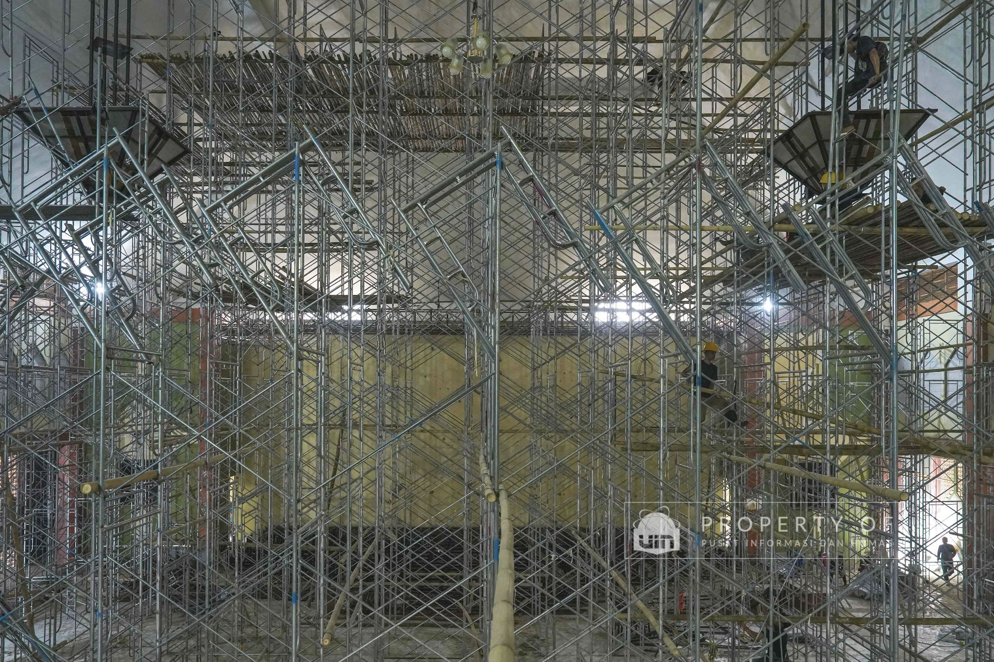Dokumentasi Dokumentasi Progres Renovasi Auditorium Harun Nasution Foto 8