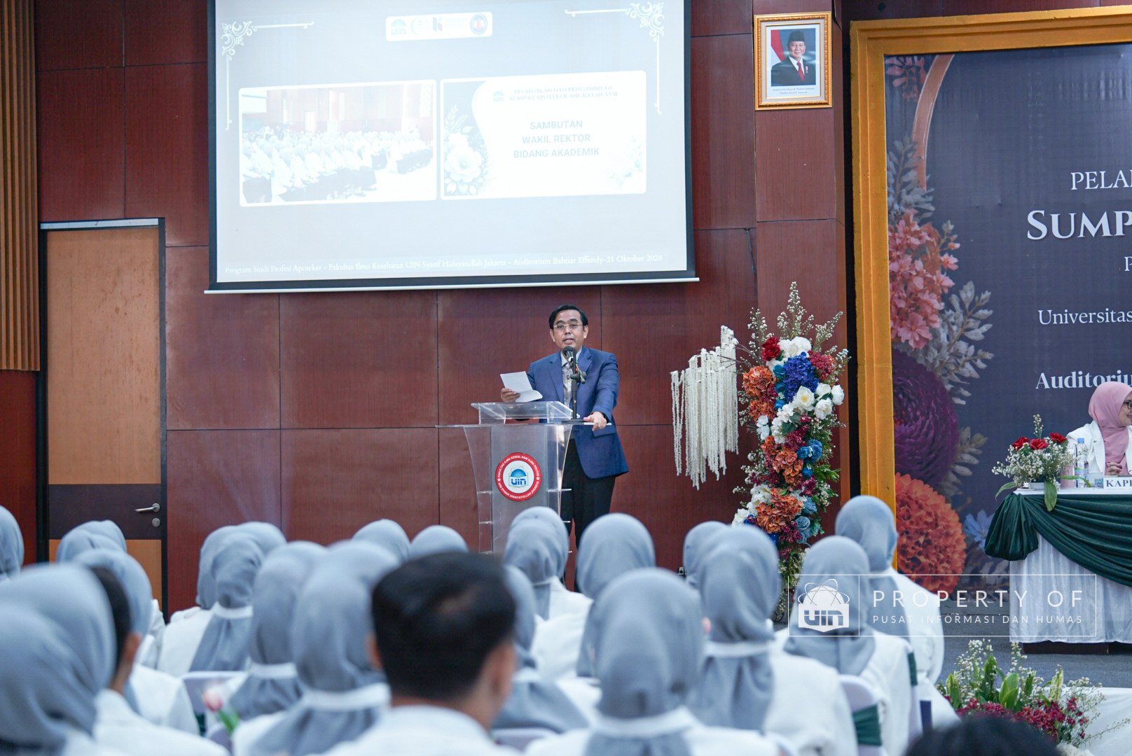Dokumentasi Sumpah Apoteker XVII UIN Jakarta Foto 15