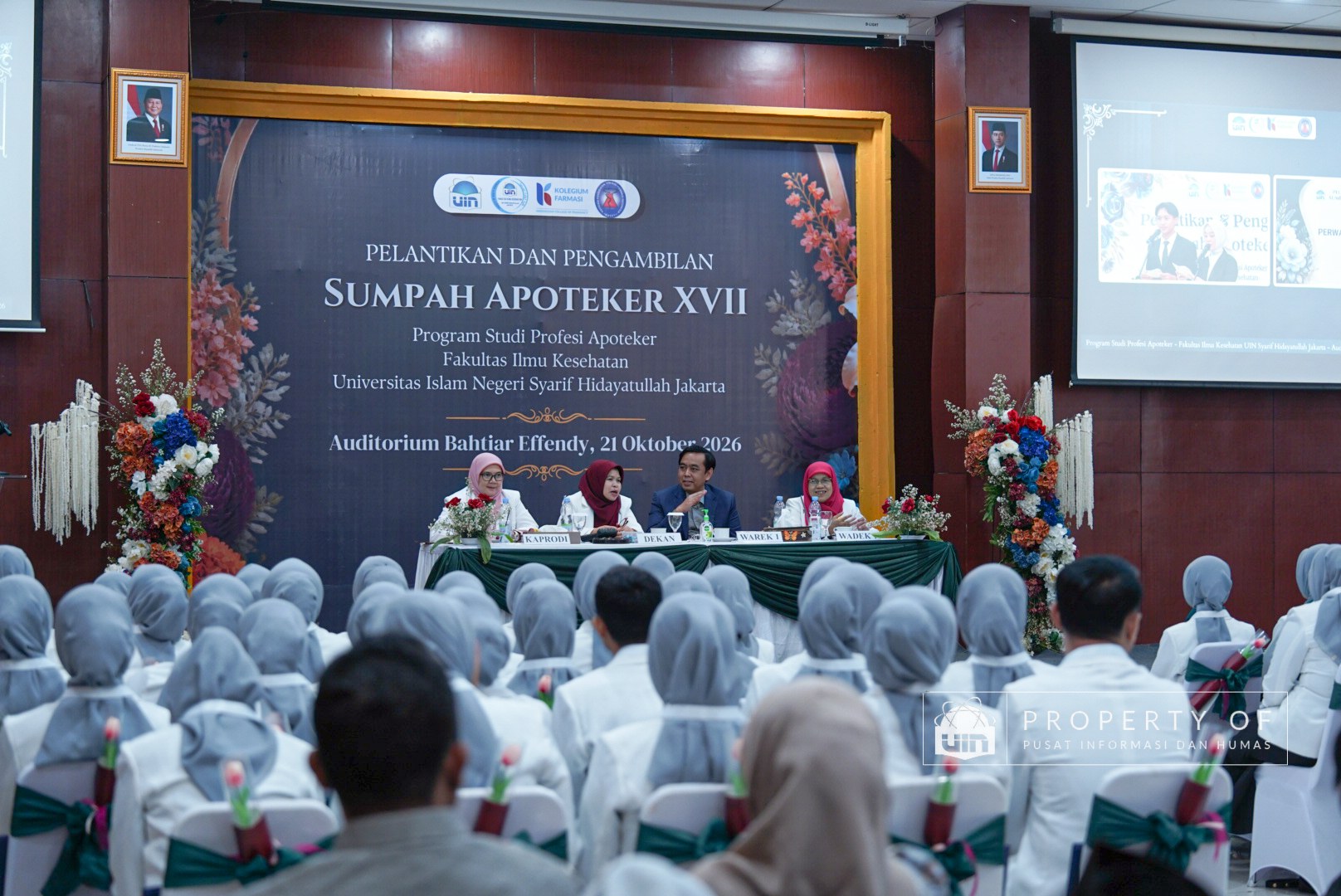 Dokumentasi Sumpah Apoteker XVII UIN Jakarta Foto 3