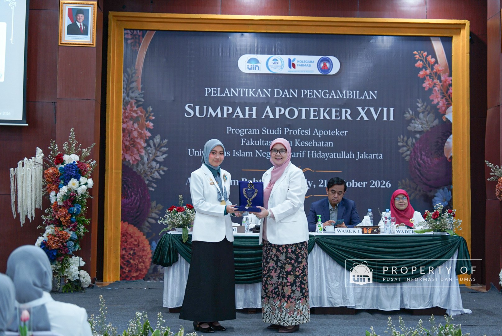 Dokumentasi Sumpah Apoteker XVII UIN Jakarta Foto 5