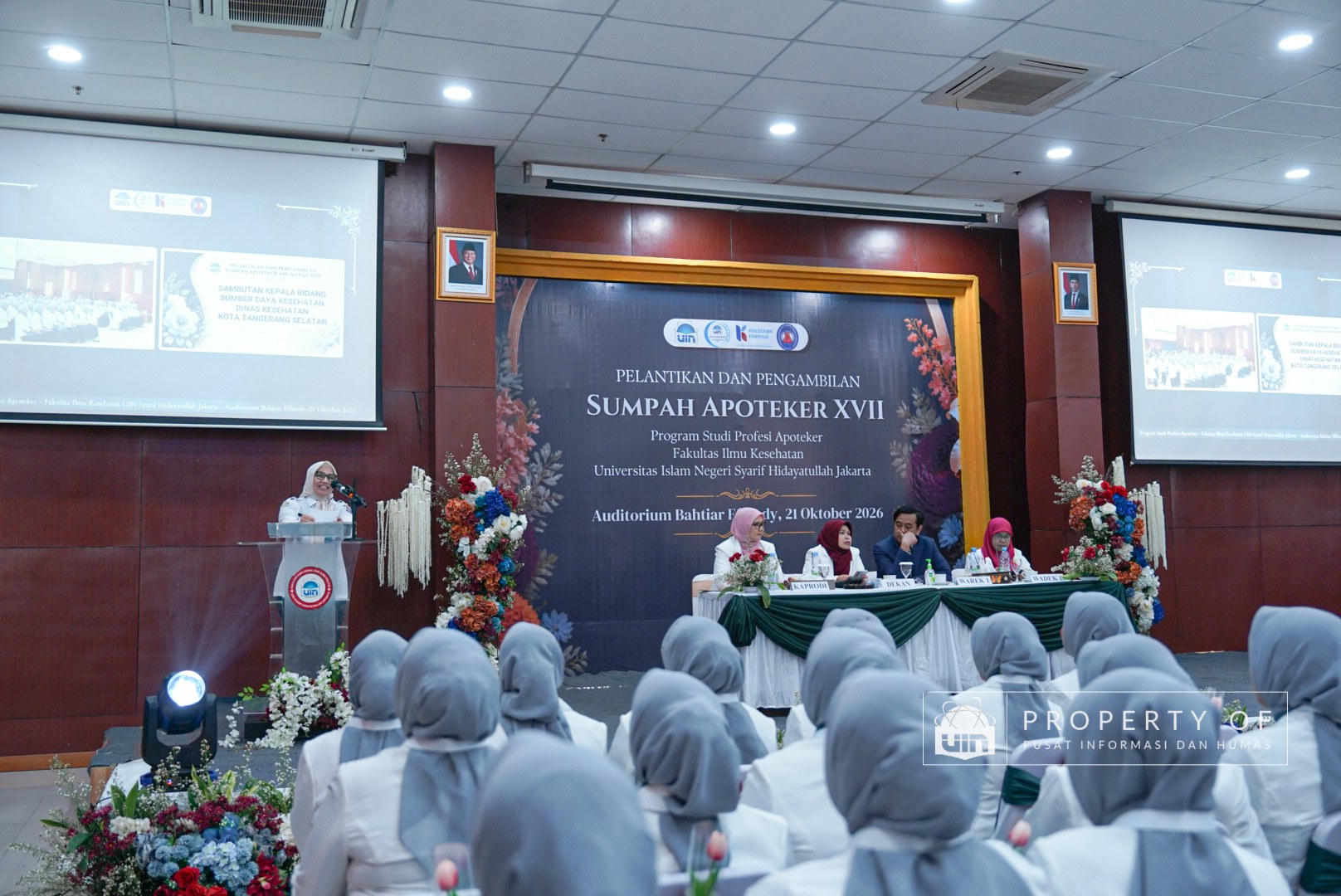 Dokumentasi Sumpah Apoteker XVII UIN Jakarta Foto 6