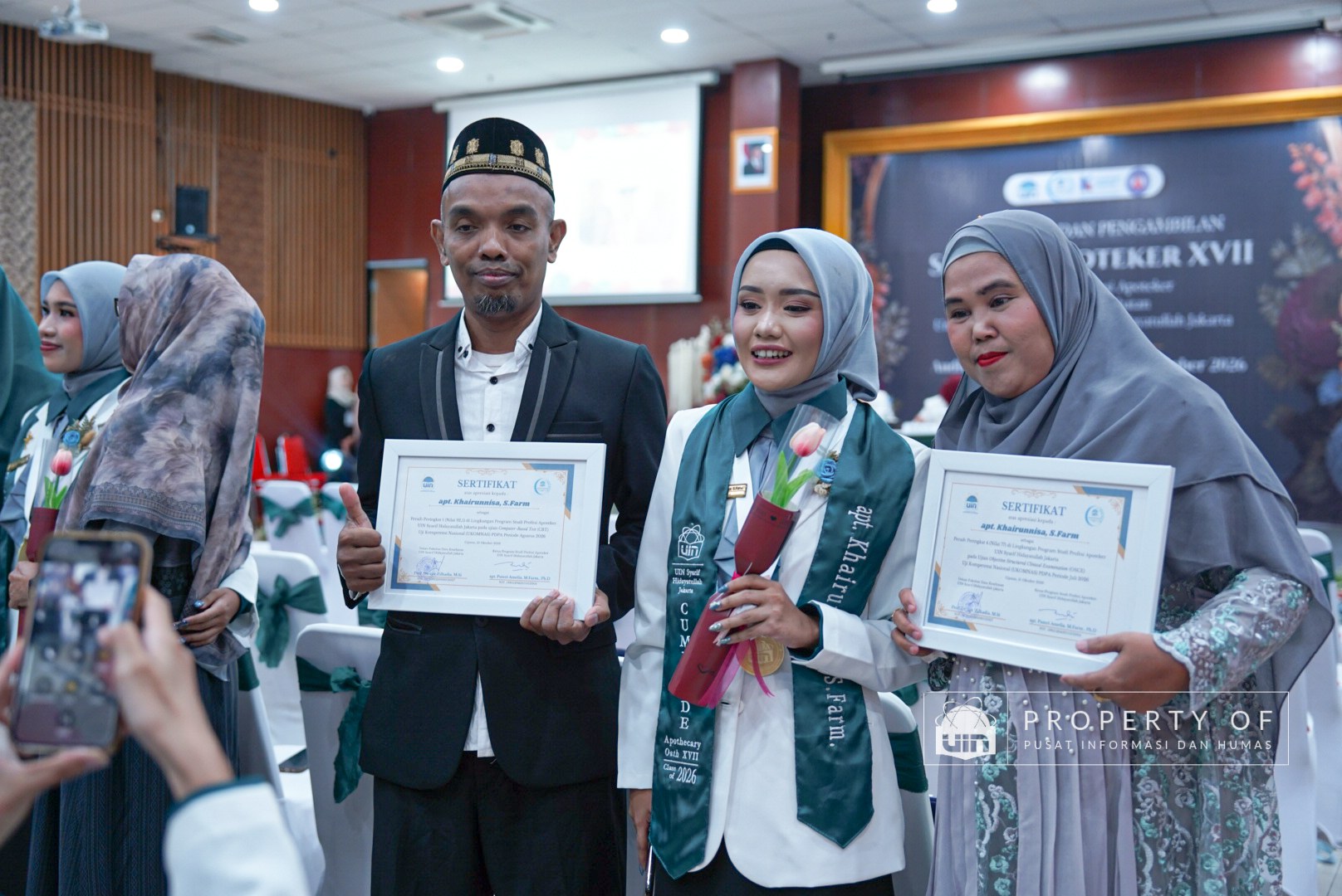 Dokumentasi Sumpah Apoteker XVII UIN Jakarta Foto 8