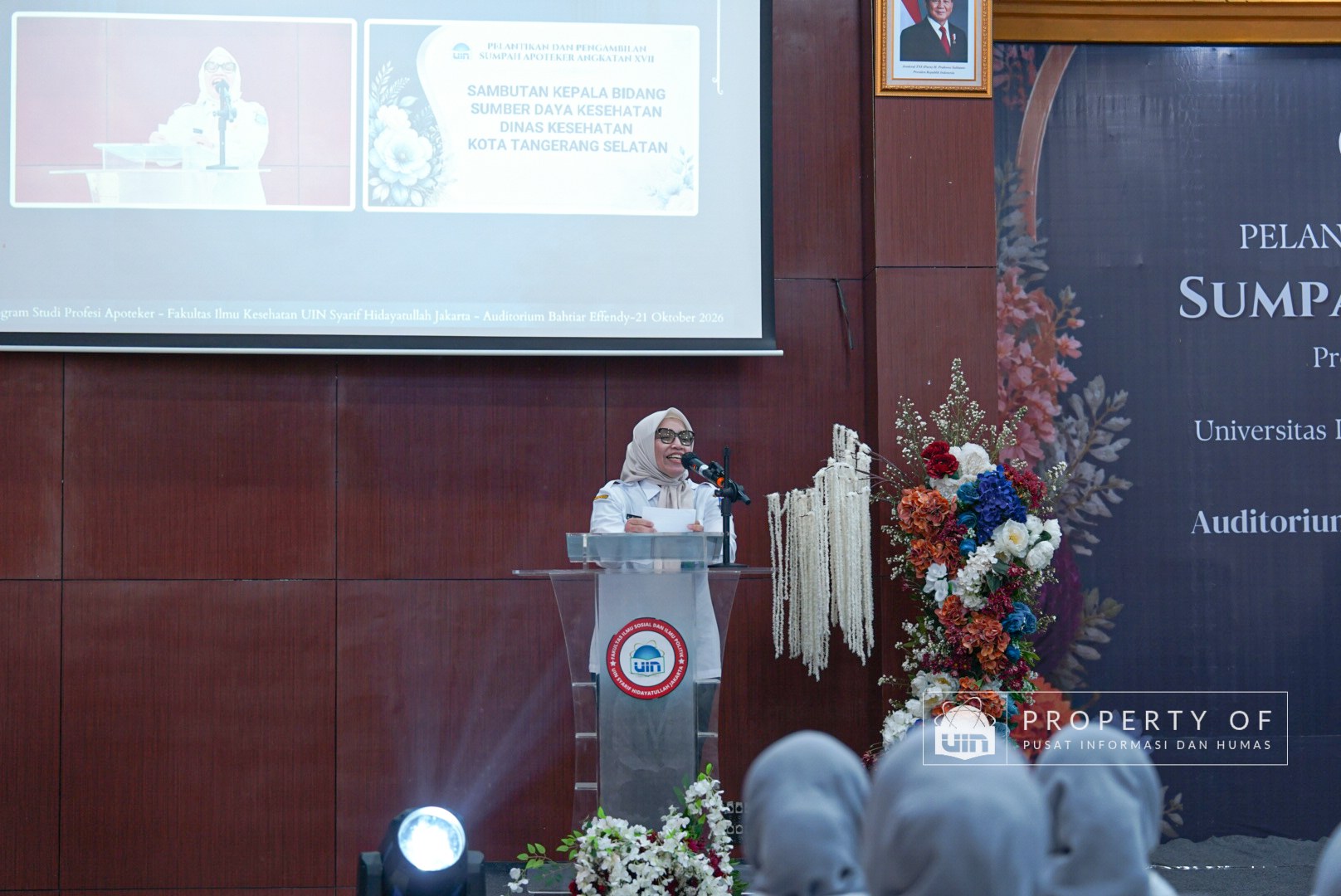Dokumentasi Sumpah Apoteker XVII UIN Jakarta Foto 9