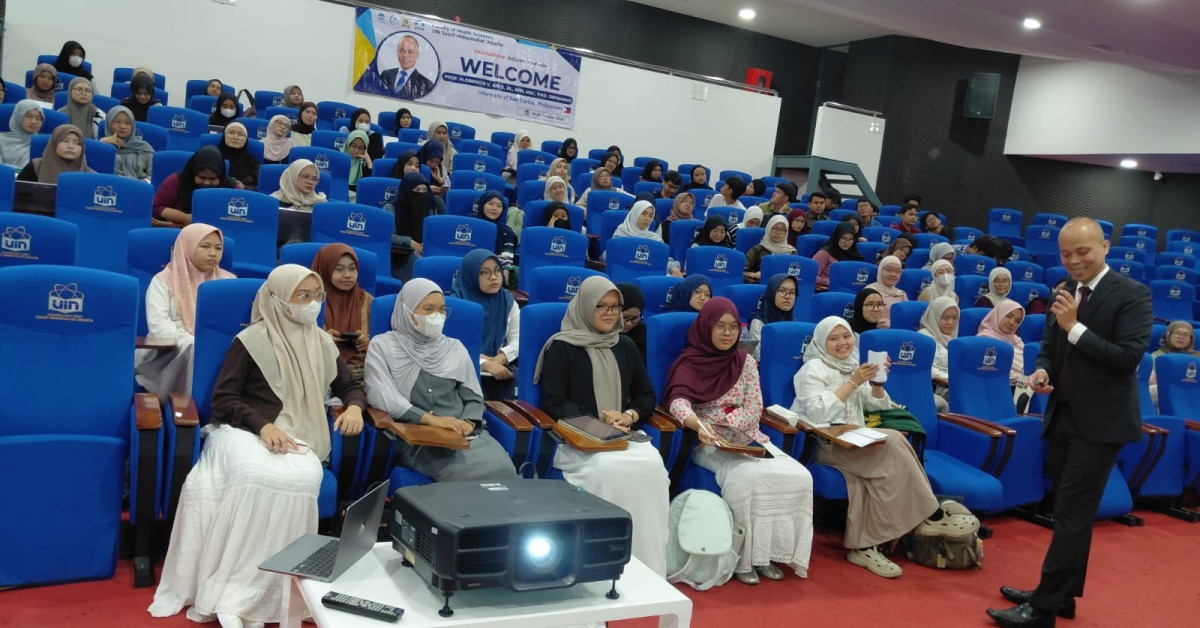 FIKES UIN Jakarta Hadirkan Profesor Filipina, Perkuat Kolaborasi Akademik dan Riset Farmasi