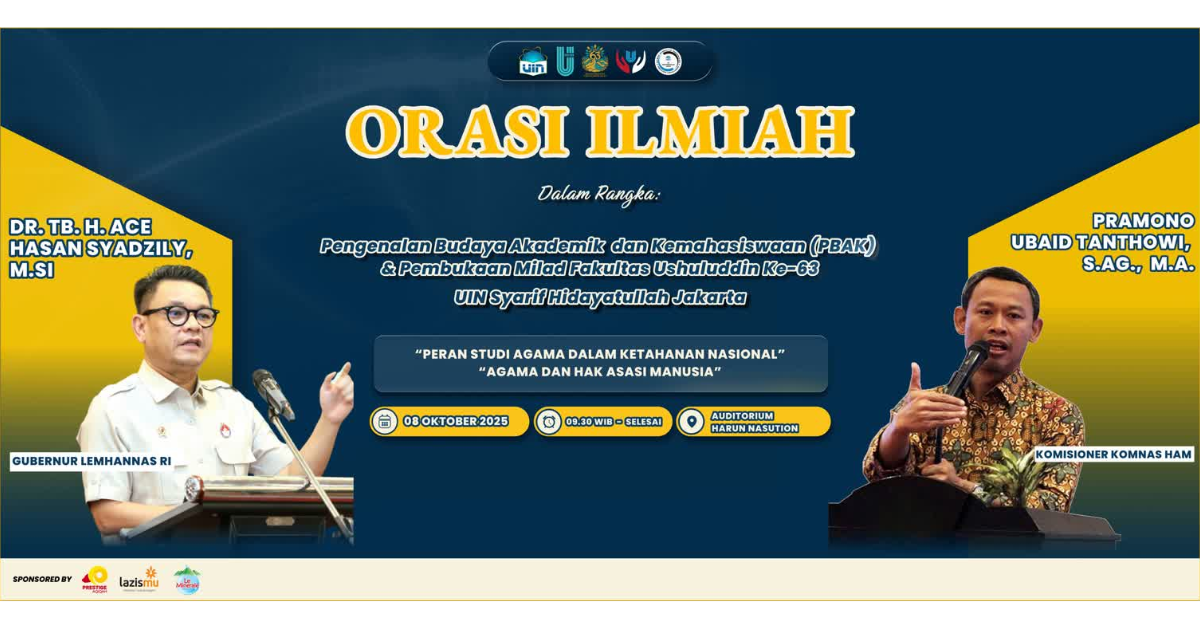 Introduction to Academic and Student Culture (PBAK) & Opening of the 63rd Anniversary of the Faculty of Ushuluddin