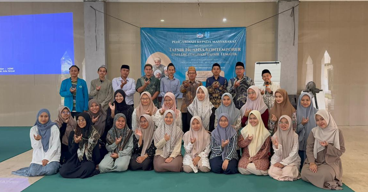 Prodi Ilmu Al-Qur’an dan Tafsir UIN Jakarta Gelar PKM “Workshop Tafsir Nuansa Kontemporer dan Digitalisasi Tafsir Tematik"