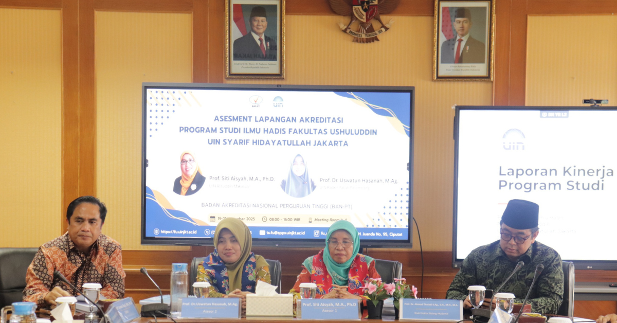 Asesmen Lapangan Prodi Ilmu Hadis: Wujud Penguatan Mutu Akademik Fakultas Ushuluddin