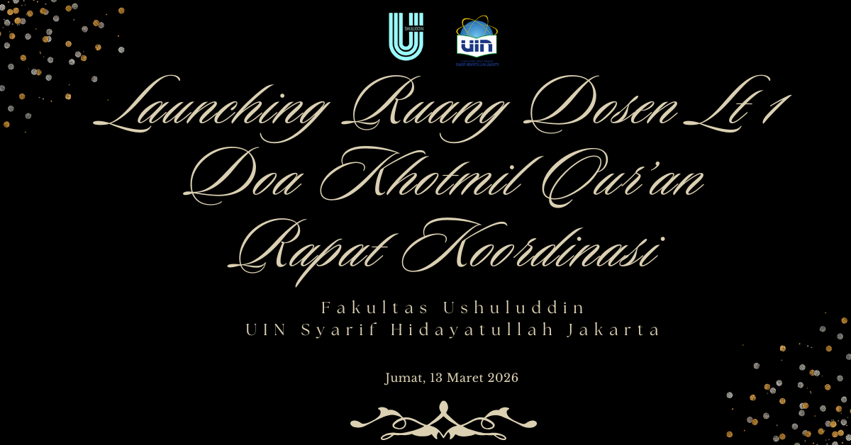 Launching Ruang Dosen Lantai 1 - Doa Khotmil Qur’an - Rapat Koordinasi