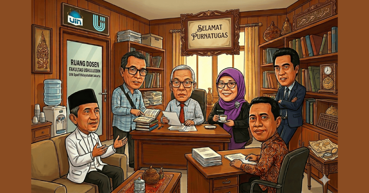Silaturahmi Keluarga Besar Fakultas Ushuluddin: Menghormati Pengabdian Dosen Purnatugas