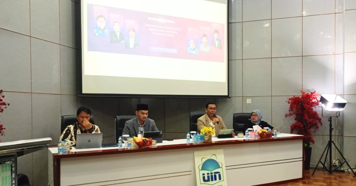 Seminar Nasional Fakultas Ushuluddin Bahas Agama, Etika, dan Krisis Perdamaian Global