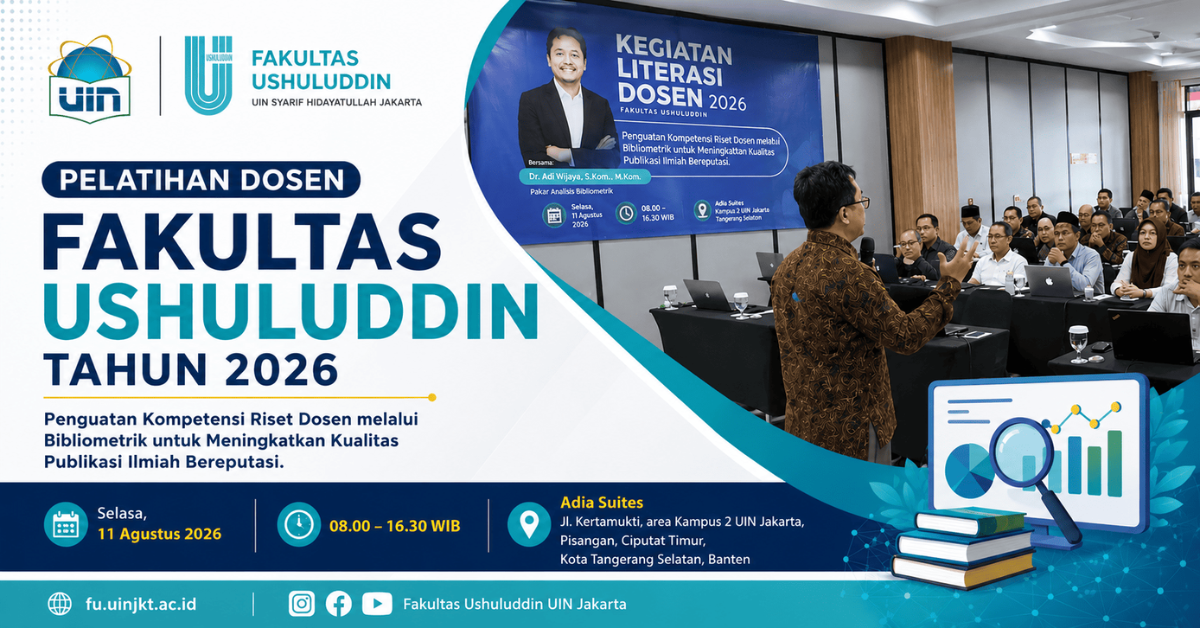 Pelatihan Dosen Fakultas Ushuluddin 2026 Perkuat Kompetensi Riset melalui Bibliometrik