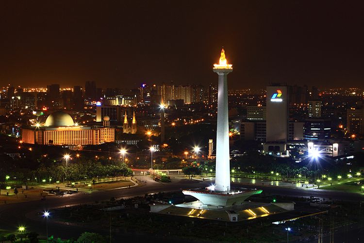 Jakarta city landmark