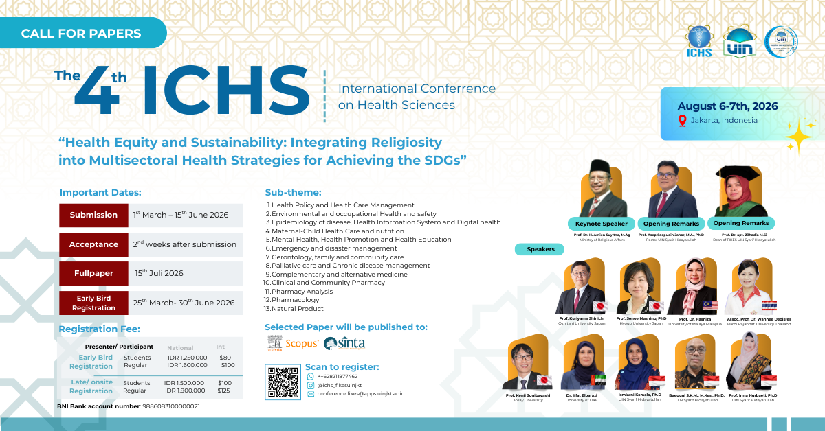 The 4th International Conference On Health Sciences