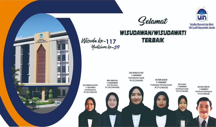 Yudisium Fakultas Ekonomi dan Bisnis ke-59 - Jumat 28 Agustus 2020