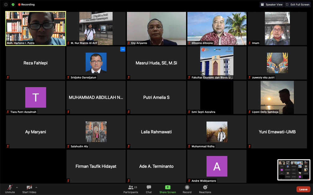 Seminar Kewirausahaan Prodi Ekonomi Pembangunan