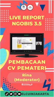 Ngobrol Bisnis (NGOBIS) 3.5: Becoming an Active Student and Having Entrepreneurial Character
