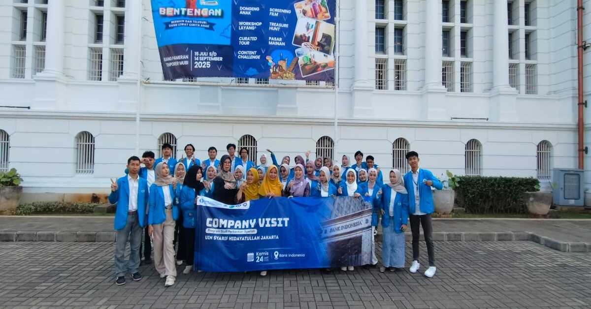Napak Tilas Perjalanan Institusi Keuangan di Indonesia, Mahasiswa Perbankan Syariah Kunjungi Museum Bank Indonesia