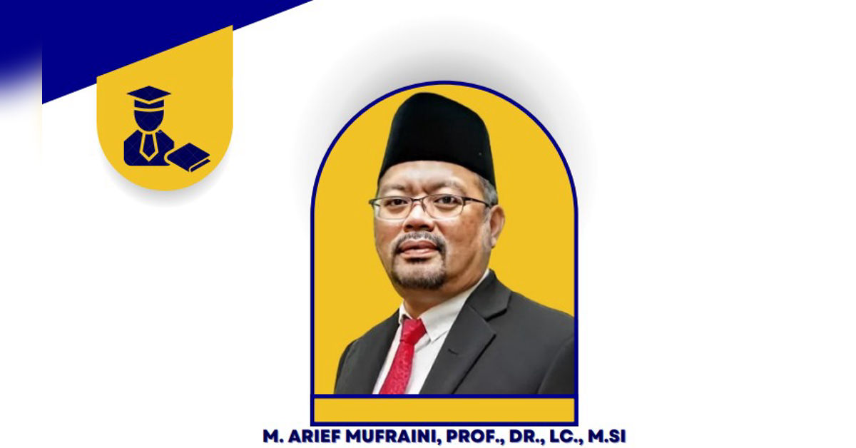 Prof. Dr. M. Arief Mufraini, Lc., M.Si.