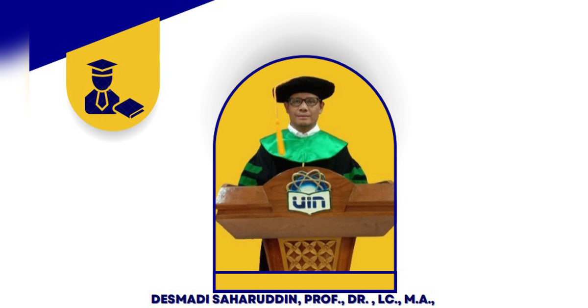 Prof. Dr. Desmadi Saharuddin, M.A.
