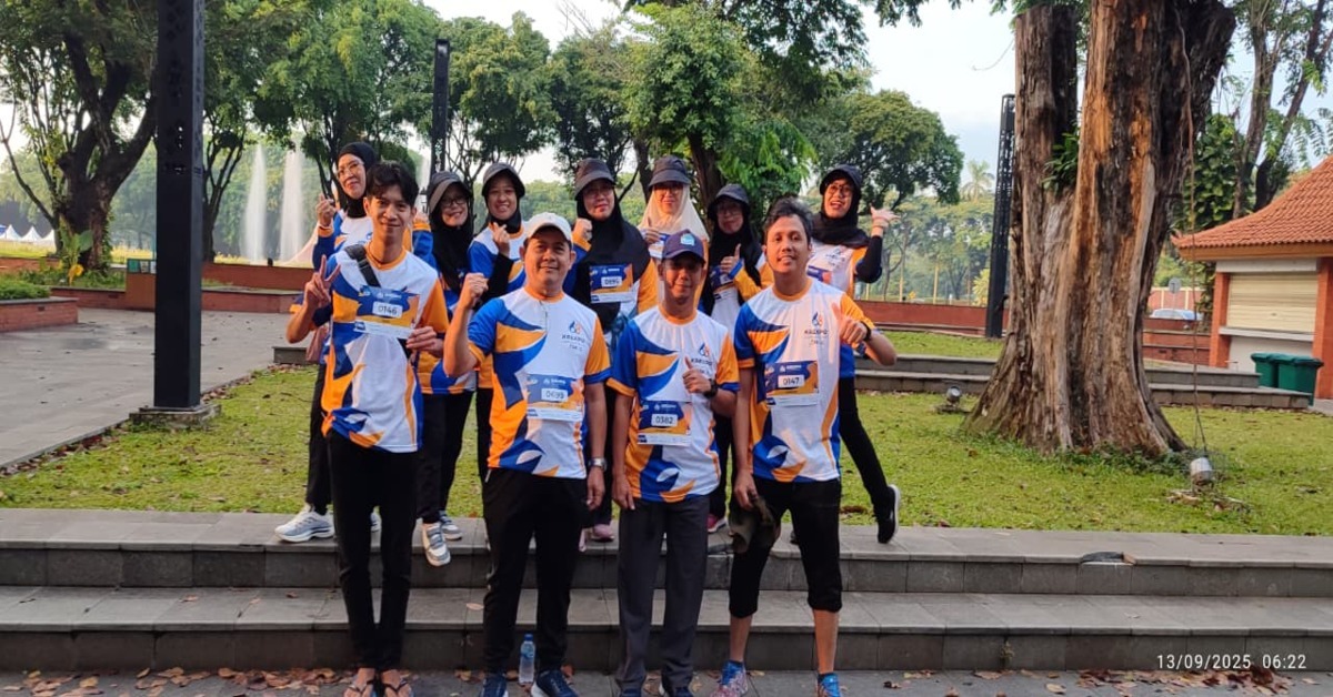 FEB Delegates Join the Fun Run 5 Km Krexpo UIN at TMII