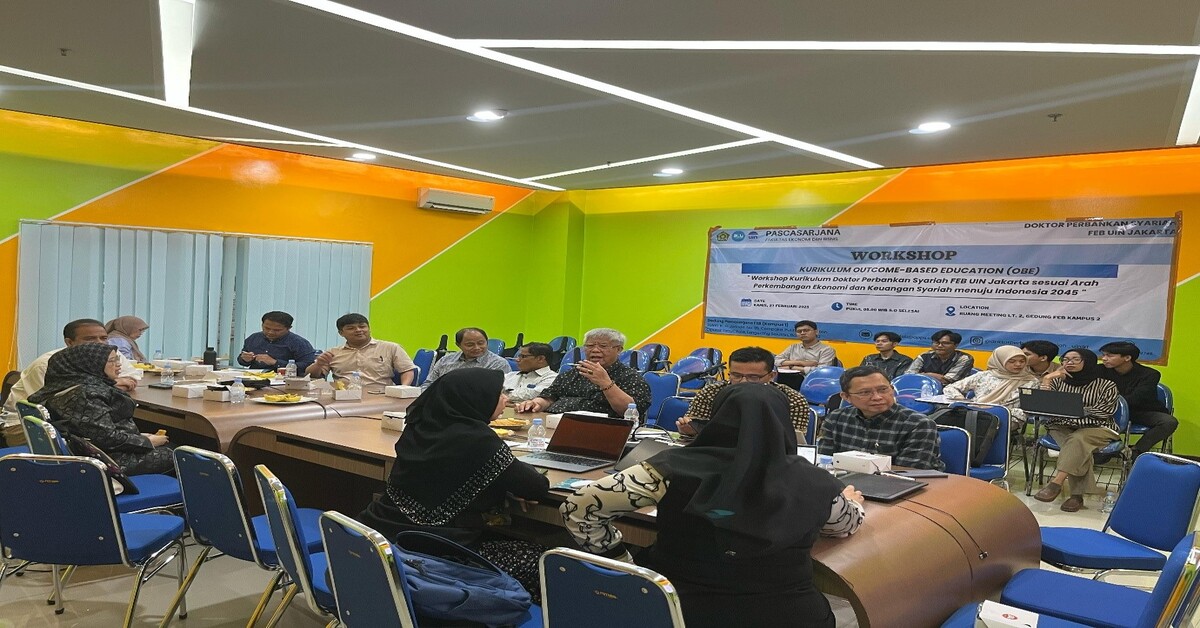Prodi S3 Perbankan Syariah Menggelar Rapat Perumusan Visi, Misi, Tujuan, dan Strategi 