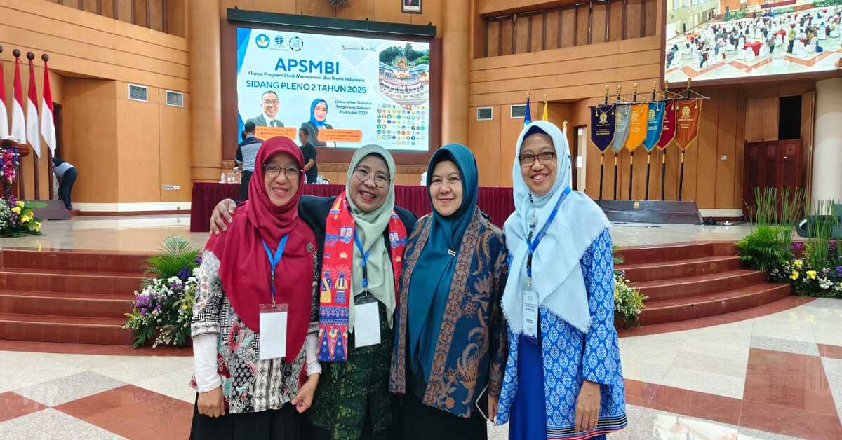 Perkuat Standar Pendidikan Manajemen dan Bisnis, Dosen FEB Hadiri Pertemuan APSMBI