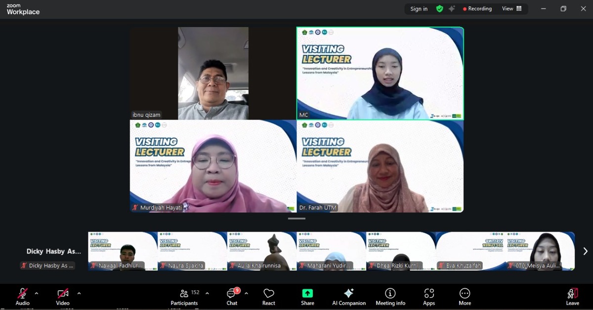 UTM Malaysia Lecturers Invited to Become Visiting Lecturers in Management Study Program