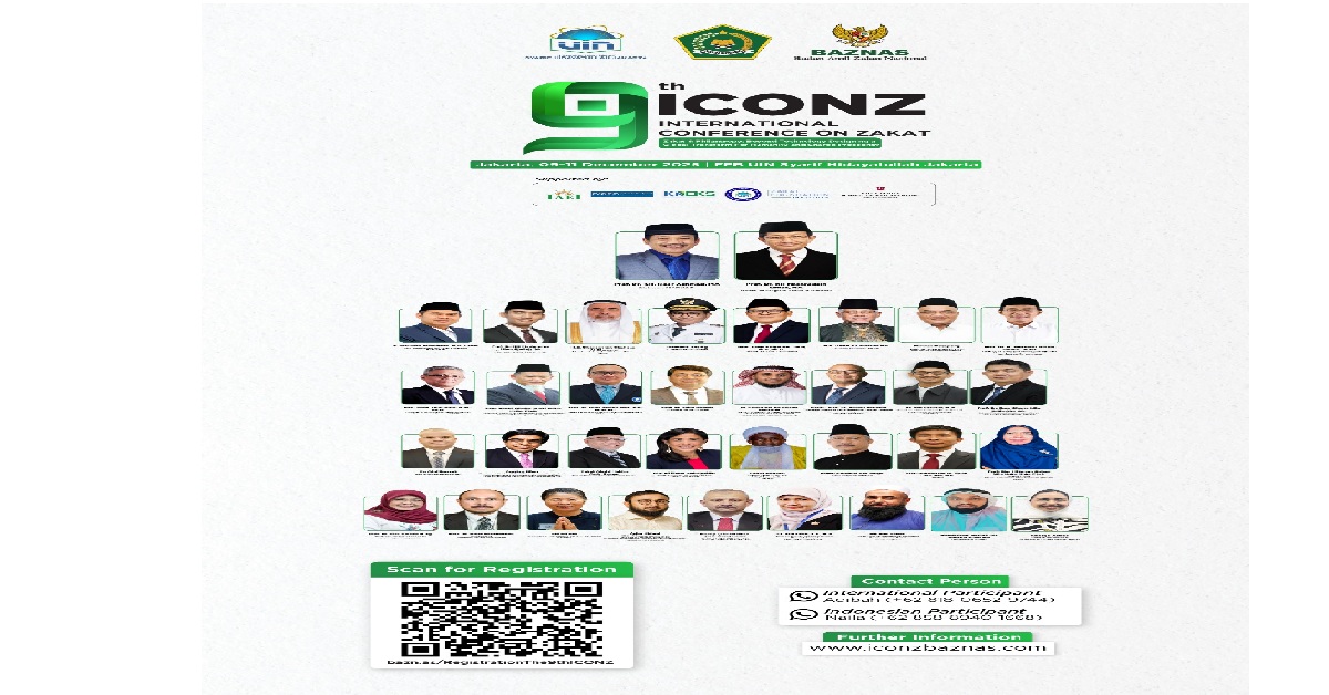 9th International Conference on Zakat (ICON) - Jakarta, 9-11 December 2025