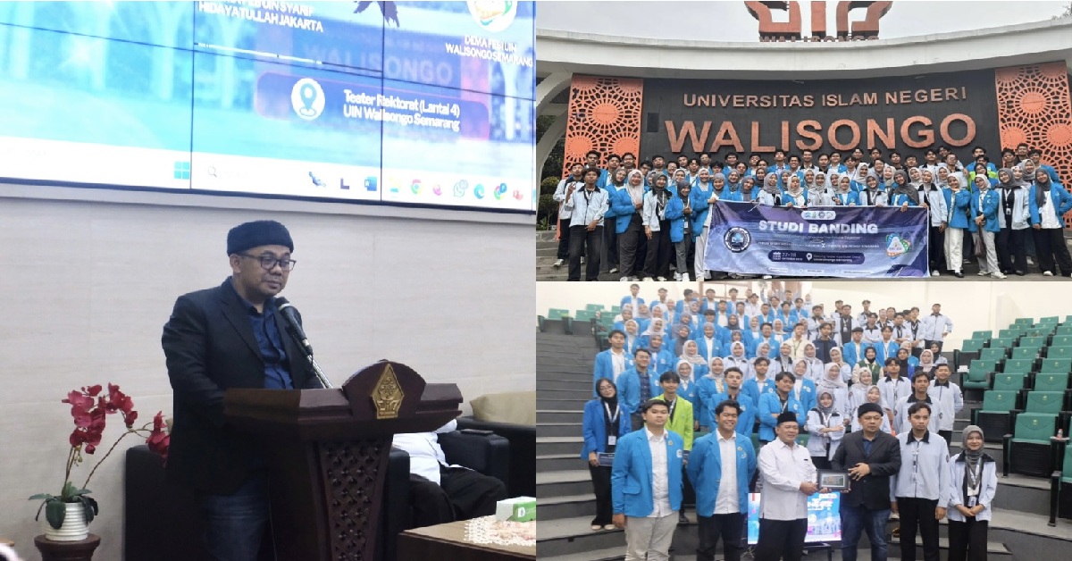 DEMA FEB UIN Syarif Hidayatullah Jakarta adakan Studi Banding ke DEMA FEBI UIN Walisongo Semarang