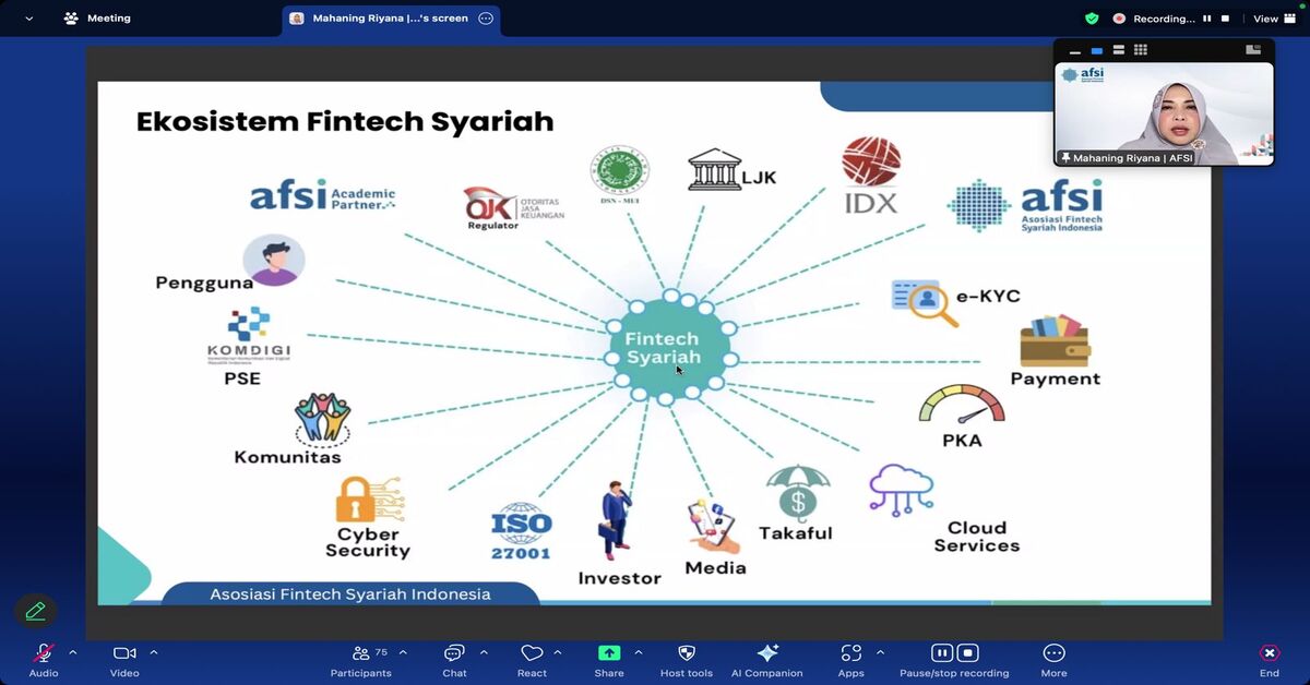 Praktisi Mengajar Prodi Ekonomi Syariah Hadirkan Direktur Eksekutif AFSI