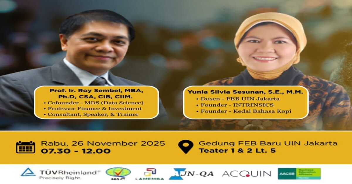Program Studi Manajemen Dan Akuntansi Gelar Praktisi Mengajar Bersama Prof. Roy Sembel