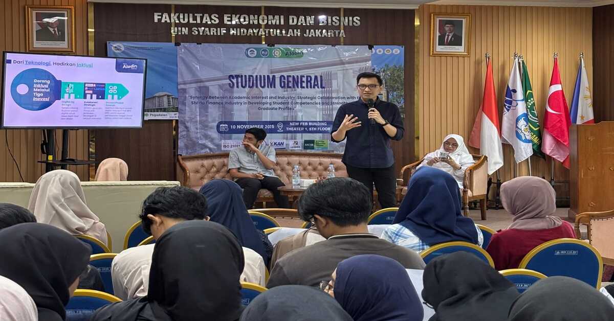 Together with Bank Aladin Syariah, Sharia Banking Study Program, General Studium Degree