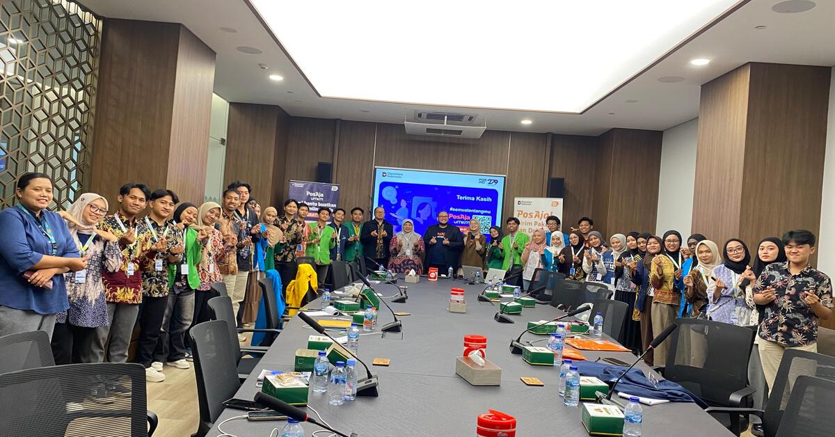 Visit PT. Pos Indonesia, International Summer Class 2025 Students Learn Digital Economic Learning