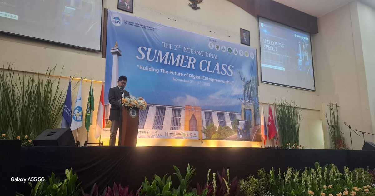 Dekan FEB: Selamat Datang Para Peserta The 2nd International Summer Class 2025