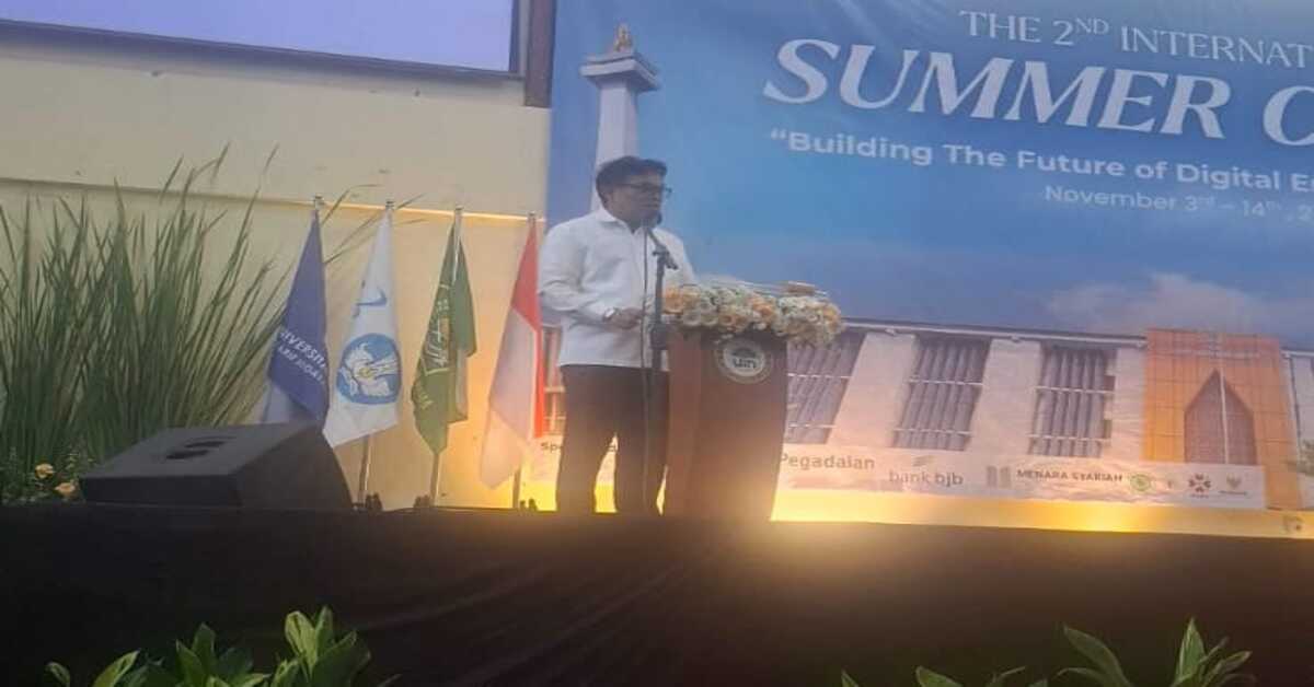 Rektor UIN Syarif Hidayatullah Jakarta Buka The 2nd International Summer Class 2025