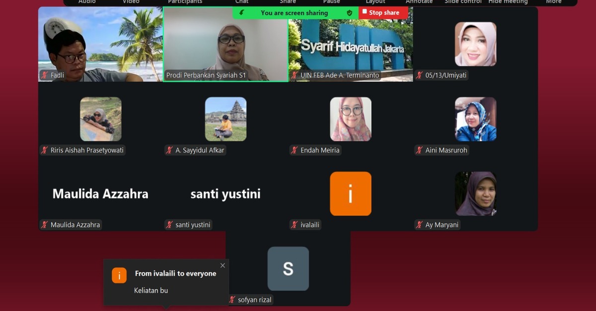 Sharia Banking Study Program Holds Coordination Meeting to Prepare for LAMEMBA Field Assessment