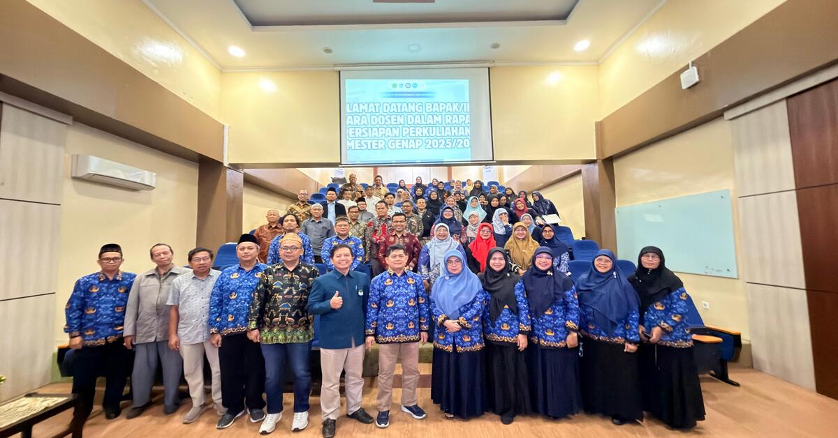 Sambut Semester Genap, FEB Gelar Rapat Dosen