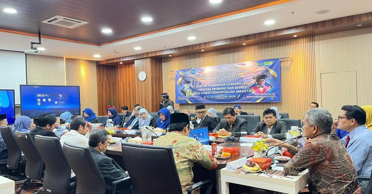 Rector of UIN Syarif Hidayatullah Jakarta Opens Field Assessment for Sharia Banking Study Program, Targets Excellent Accreditation