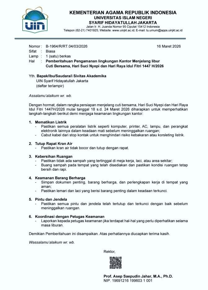 Pemberitahuan pengamanan kantor cuti bersama idul fitri_final2