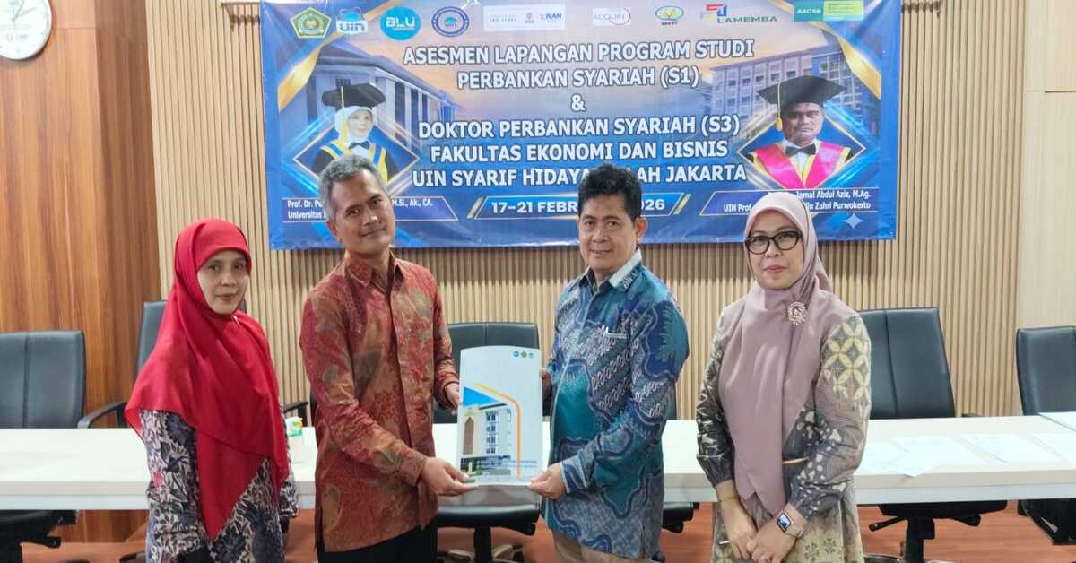 Lengkapi Akreditasi Internasional ACQUIN, Program Studi Sarjana Perbankan Syariah Raih Akreditasi Unggul