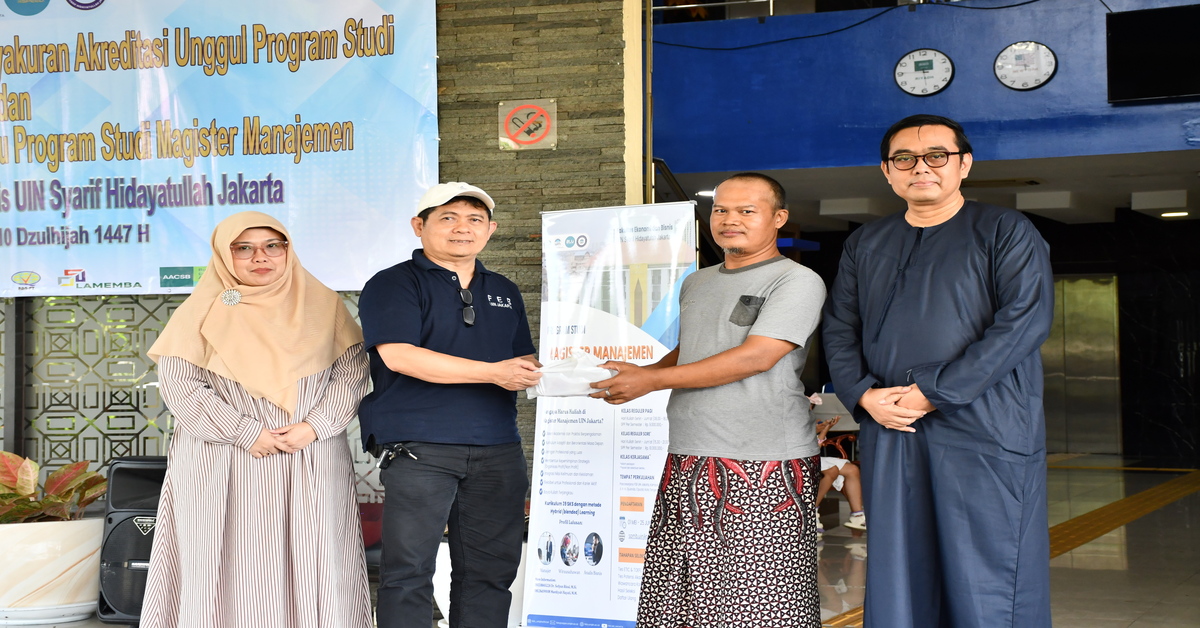 Wujudkan Ekoteologi, FEB UIN Jakarta Gelar Sosialisasi Program Green Campus