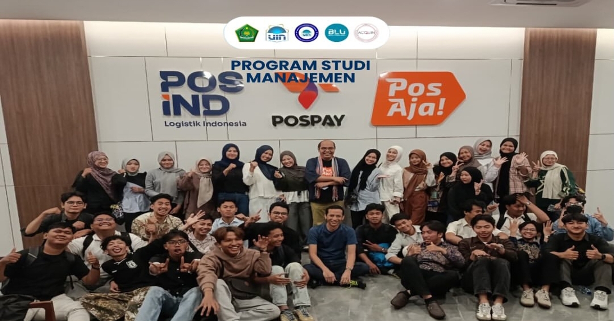 Menakar Masa Depan Bisnis Lewat Ecopreneurship & Sustainability: Prodi Manajemen FEB UIN Jakarta Gelar Kuliah Praktisi Bersama PT Pos Indonesia