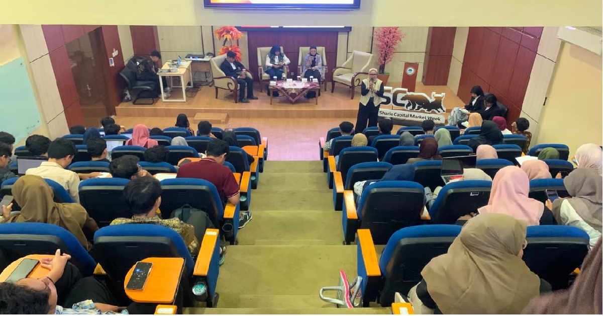 GIS adakan SHARIA CAPITAL MARKET SCHOOL X PERBANKAN SYARIAH, kolaborasi LSO GIS FEB UIN JAKARTA dan HMPS PERBANKAN SYARIAH