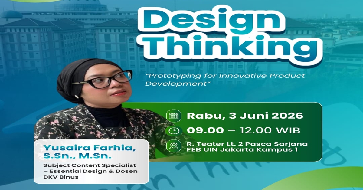 PLP dan Prodi Manajemen Gelar Guest Lecture Design Thinking Bersama Dosen Binus University