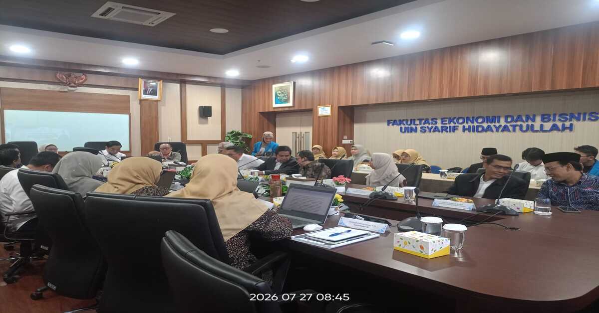 Perkuat Kualitas Akademik, Prodi Manajemen FEB UIN Jakarta Jalani Asesmen Lapangan Akreditasi