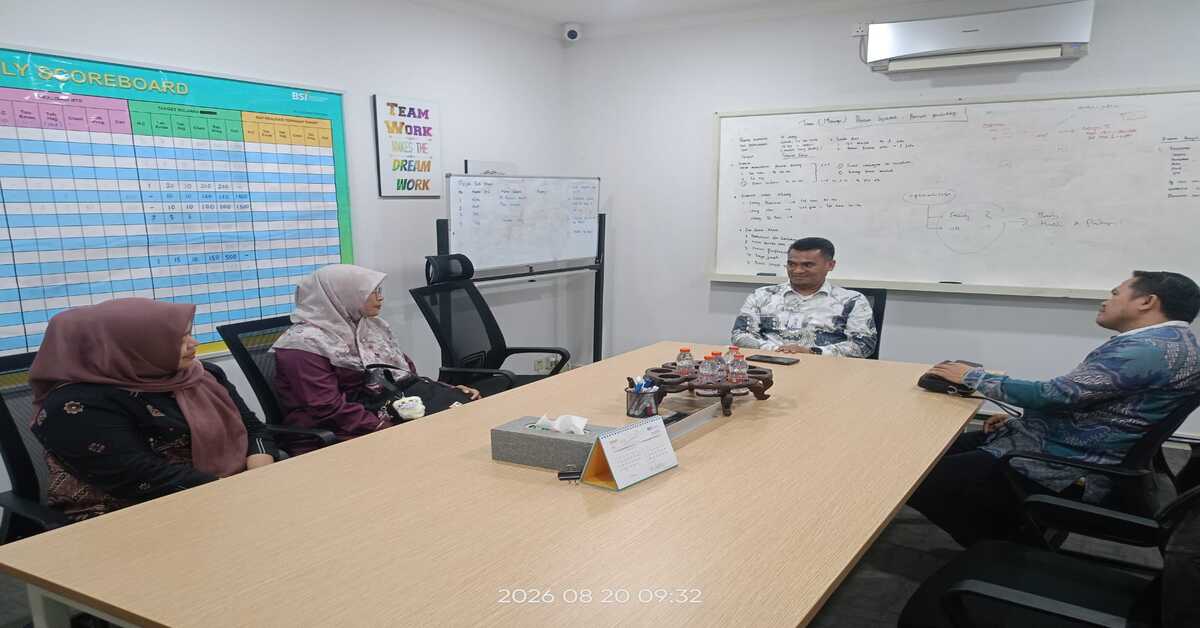 Tingkatkan Mutu Lulusan dan Keselarasan Industri, Prodi Ekonomi Syariah FEB UIN Jakarta Gelar Diskusi Kurikulum Bersama BSI Cilegon